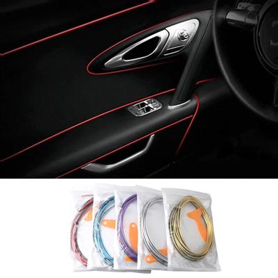 General Motors Decorative Strip 3M/5M Door Seam Edge Molding Decoration General Decorative Line Auto Accessories