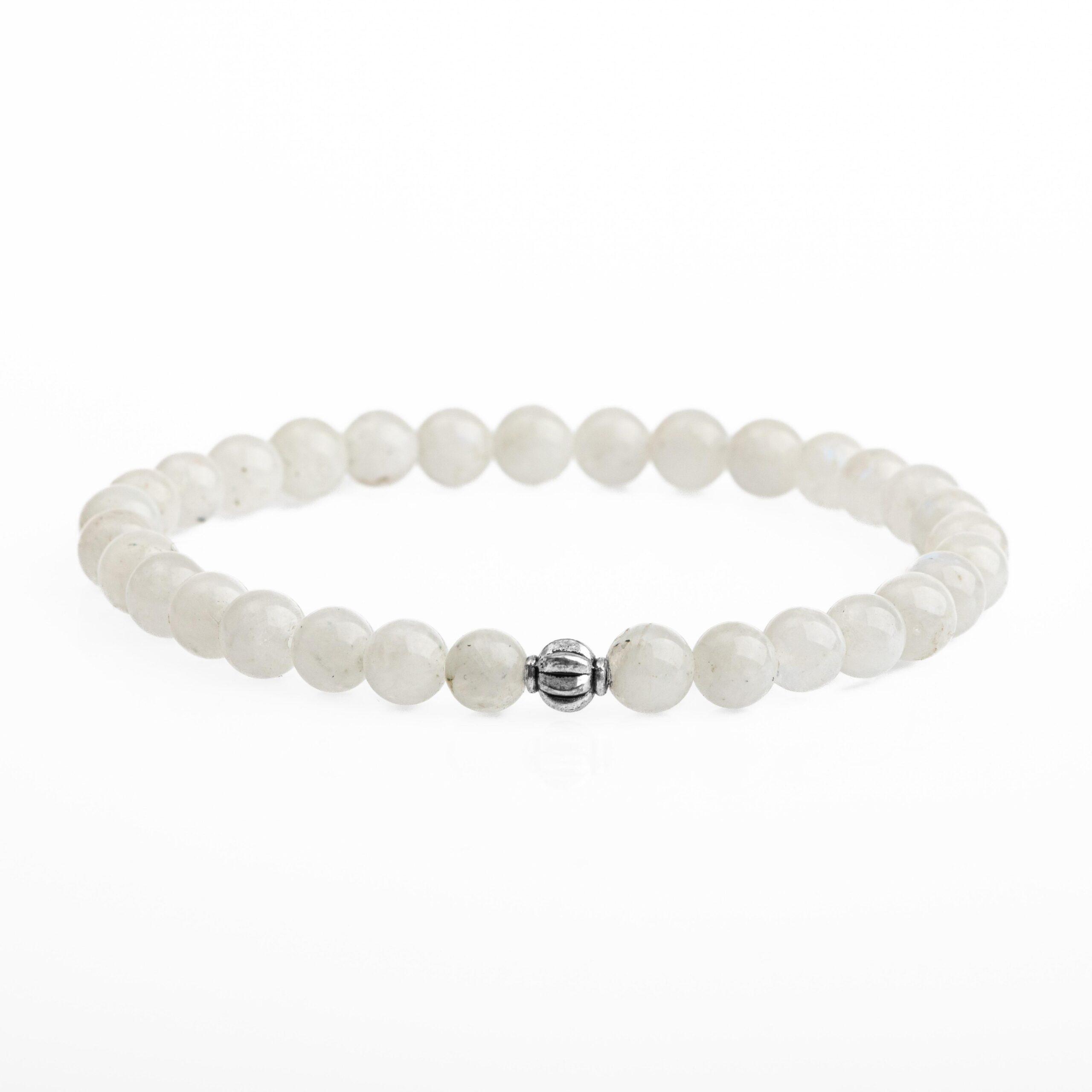 

Браслет из натурального камня Moon Stone 6 мм 16-17CM