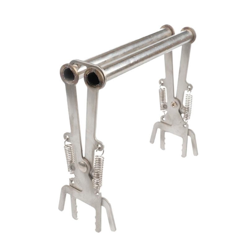 

Multipurpose Frame Lifter Tool with Ergonomic Handle Metal Texture for Comfortable Frame Management in Apiary Tasks 1