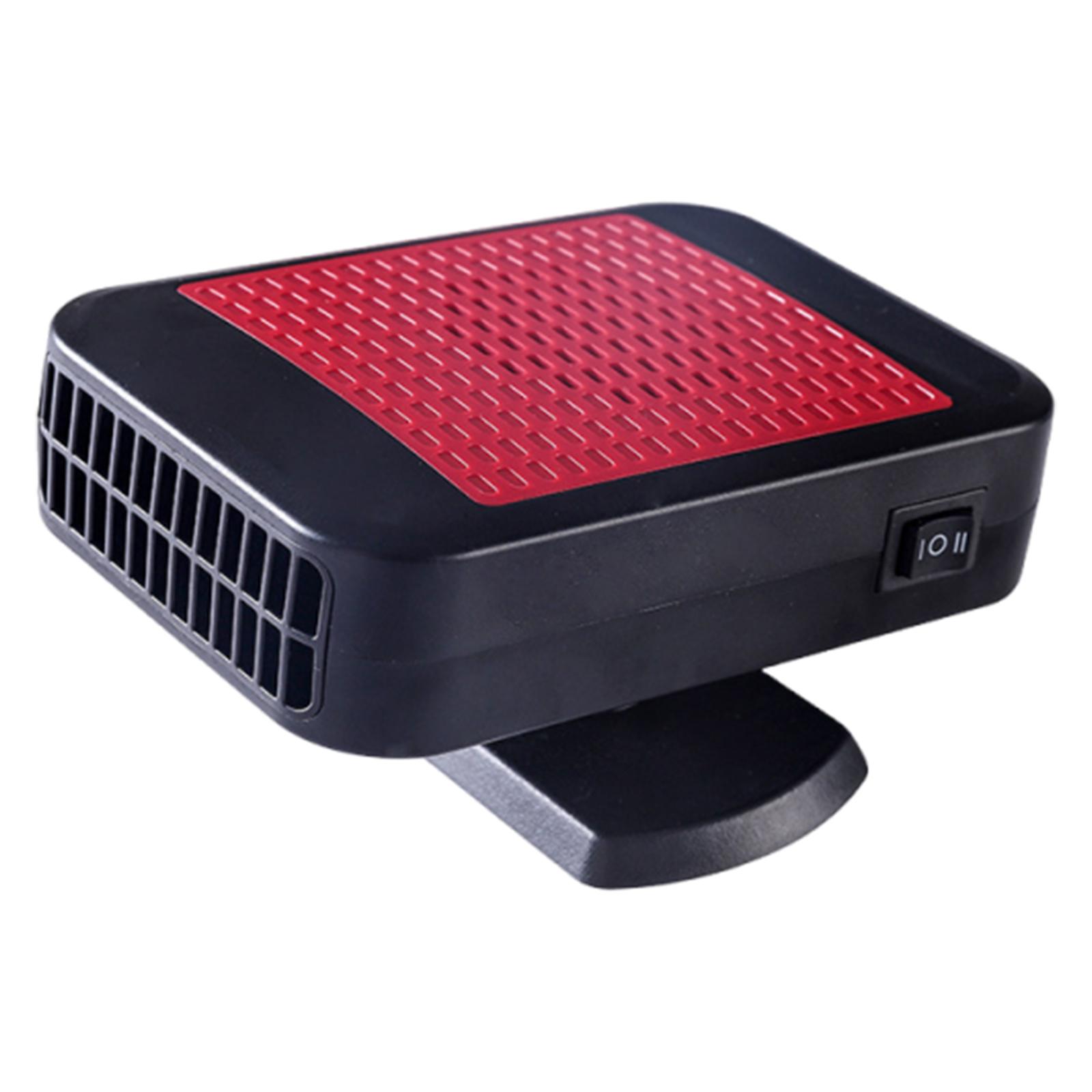 12V Small Auto Heater Cup Multi-Purpose Windshield Defogging Fan Lightweight Portable Windscreen Defroster for Car Truck