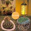 Wasserdichte Solar-Lichterketten für den Außenbereich - 1/2/4 Sets 8 Modi Funkelnd Warmweiß für Terrasse Garten Baum Hof Party Dekoration