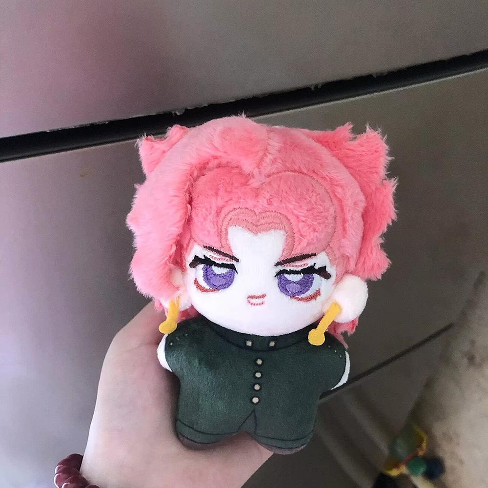 Keychain Kakyoin Noriaki Plush Doll 10Cm Backpack Cute Jojos Bizarre Adventure Stuffed Toys Plusie Toy Fan Gifts Decoration
