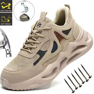 Zapatos de Seguridad Ligeros Hombre Mujer Zapatos de Trabajo Puntera de Acero Botas de Trabajo Zapatillas Hombre Mujer Zapatos Botas Transpirables