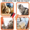 5-Piece Cat-Shaped Toy with Catnip, Catnip Suitable for Indoor Cat Toys