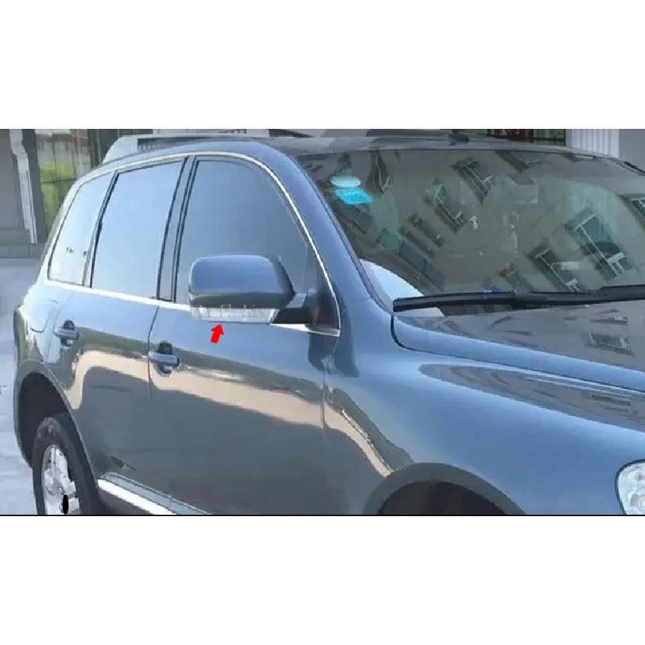 For Volkswagen Touareg 03-07 7L Reversing Mirror Light MK1 Rearview Mirror Flowing Turn Signal Touareg
