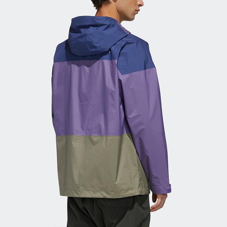 Adidas Jackets Men's Technology Purple Hooded Moderate Other FN0832