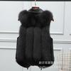 Fur Autumn and Winter New Imitation Fox Fur Coat Women's Hooded Warm Fur Coat