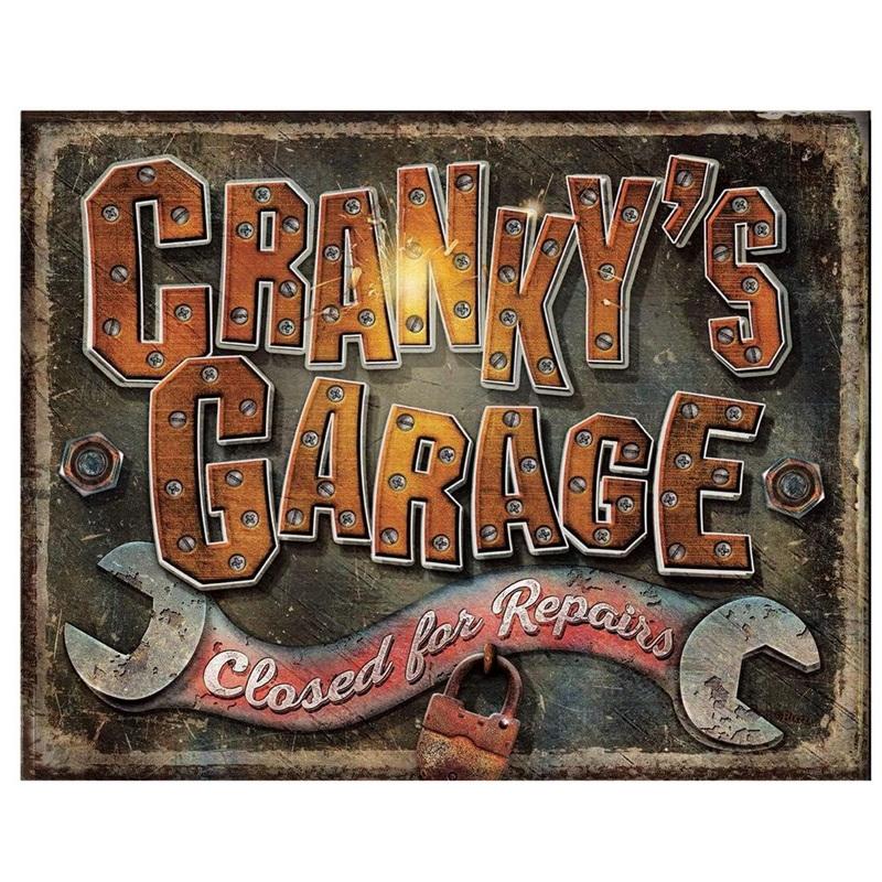 Metal Tin Signs Plaque Restroom Toilet Wall Decoration Vintage Iron Painting Art Posters for Man Cave Home Cafe Garden Club Bar