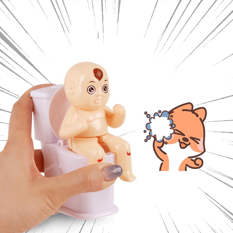 Novelty Squirt Toy - Funny Toilet Pee Boy Water Spray Trick For Kids, Hilarious Prank Gifts For Children
