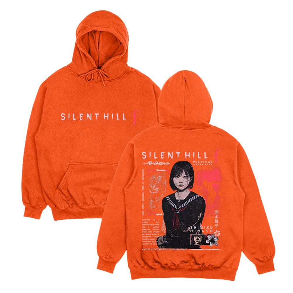 Silent Hill F Streetwear Gioco Horror Felpa Unisex Modello Estetico Retro Harajuku Felpe a Manica Lunga Felpa Estetica Gotica