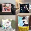 Anime Y-Yuri On Ice Pillow Case Removable Washable Cushion Cover – All-Season Soft Linen