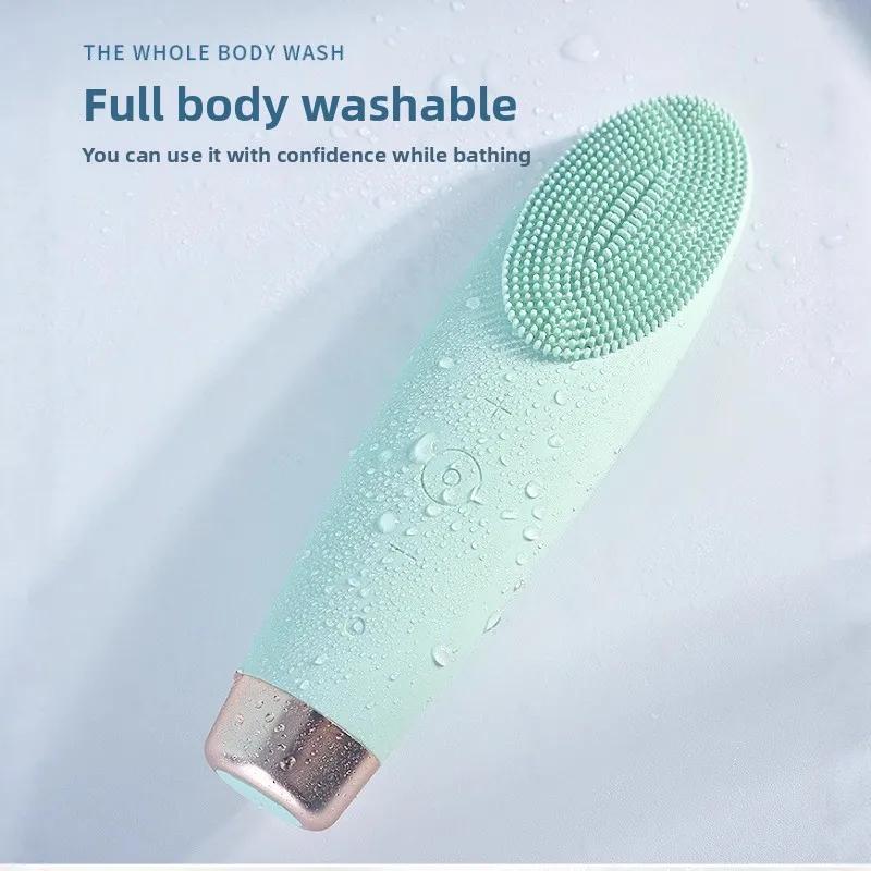 7-Stufen Smartes Gesichtsreinigungsgerät – Wiederaufladbare Silikonbürste für Tiefenreinigung & Hautpflegeabsorption