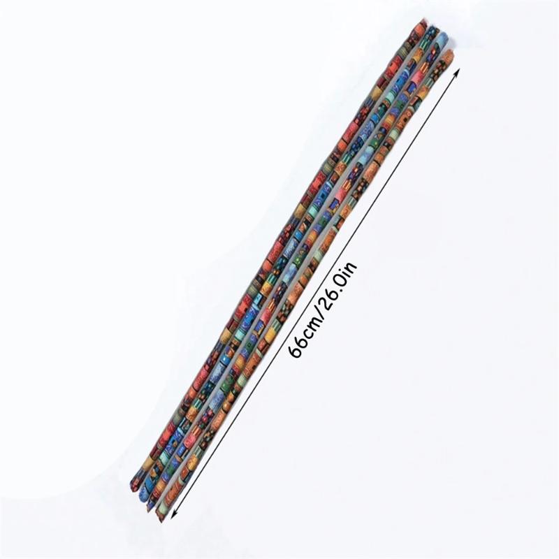 Colorful Dreadlocks Long Ponytail Hairpin Hair Bands Ethnic Style Hair Ropes Ties Horsetail Headband Bendable Hair Styling Tools
