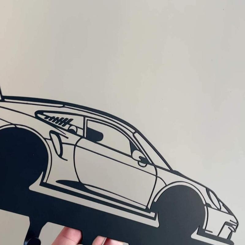 Metal Keychain Wall Hanger with Various Color Option Key Holder Small Key Organizers for personalizes Home Decoration