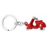 HAILIWEI Vespa Accessories for Vespa Scooter Fun Italian Vespa Keychain for Vespa Scooter Key, Red
