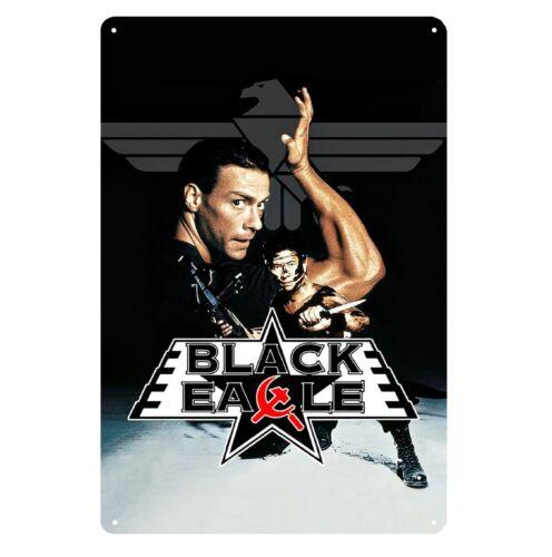 

1pBlack Eagle jean claude van damme Movie Metal Poster Tin Sign 20x30cm Plate aluminum 20x30cm