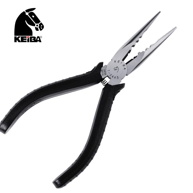 KEIBA T-346S 6-inch Long Nose Electrician Pliers