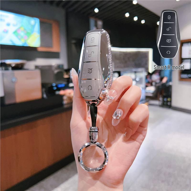 BYD Dolphin Key Cover & Woman's Car Buckle Bag for Han Song Plus, Tang DMMI, Qin Pro, Yuan E2, MX.