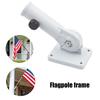 Portable Adhesive Flag Bracket Wall Mount Holder Adjustable Aluminum Alloy Wall Mounting Flag Holder Angle Flag Base