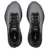 Li Ning Cushioning Slip Resistant Abrasion Resistant Breathable Low Top Running Shoes Men's Coal Smoke Gray ARSV095-5