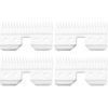 4 Pcs Fast Feed Ceramic Blades Fit Oster Fast Feed Clipper Oster A5 Fast Feed Ceramic Cutters Blade Fast Feed Replacement Blade Fit Wahl KM Series
