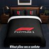 F1 Design Bett Bettwäsche Set 1 Bettbezug + 2 Kissenbezüge Weich Atmungsaktiv Haushalt Bettwäsche