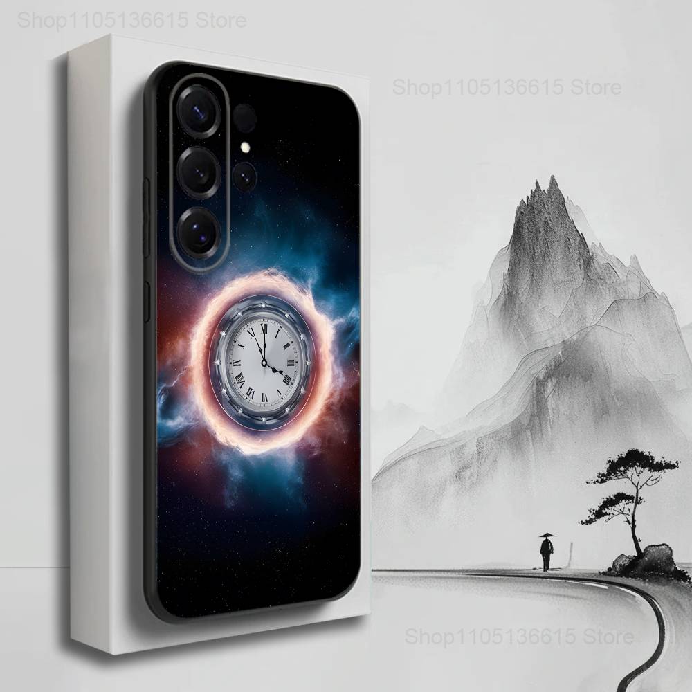 

Dream Art Watches For Samsung S9,S10,S20,S10,S21,S25,S24,S23,Ultra,FE,Plus,Lite,Soft Silicone Black Case SamsungS21plus