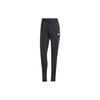 Adidas Essentials 3-Stripes Colorblock Long Sleeve Track Jacket and Pants Set Women Tracksuit Black IJ8781