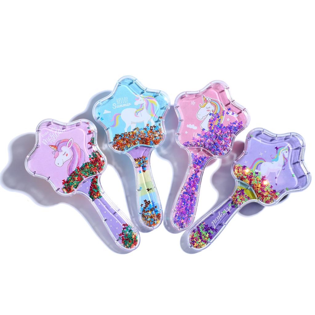 High Quality Unicorn Air Cushion Hairbrush for Girls Hot Selling