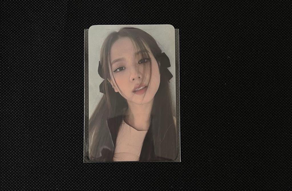 [USED] Blackpink Jisoo Ribbon Bonus Trading Card Jisoo HYLT