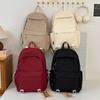 Simple Casual Backpack New Versatile Junior High School Student Schoolbag Travel Backpack