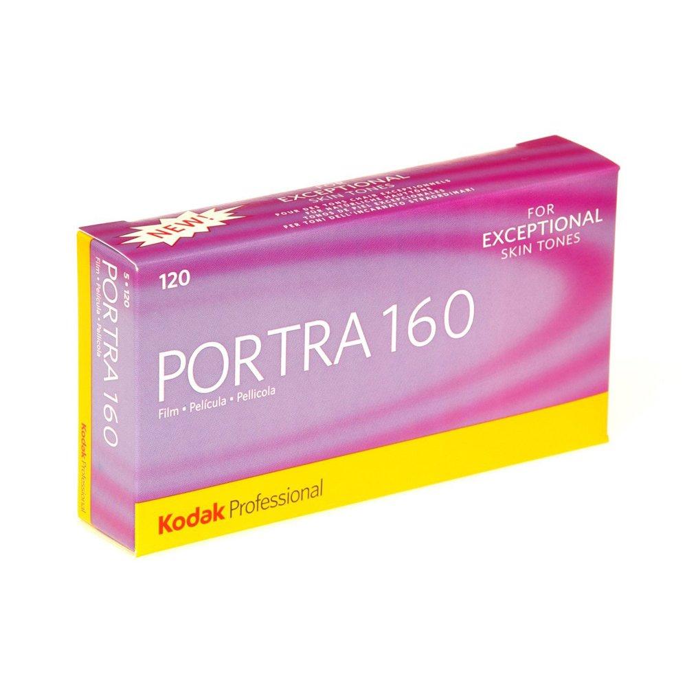 Kodak Professional Color Negative Film, Portra 160/120, 5-Pack, 1808674
