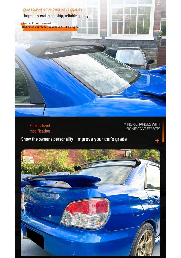 Subaru Impreza WRX STI 2002-07 Roof Spoiler & Rear Deflector