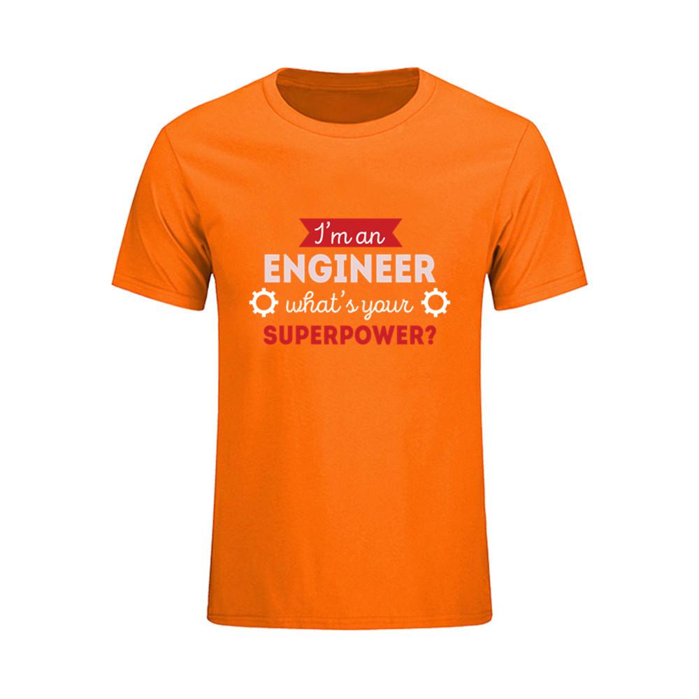 Fashion I M An Engineer T Shirt Men Short Sleeve Design Hipster
