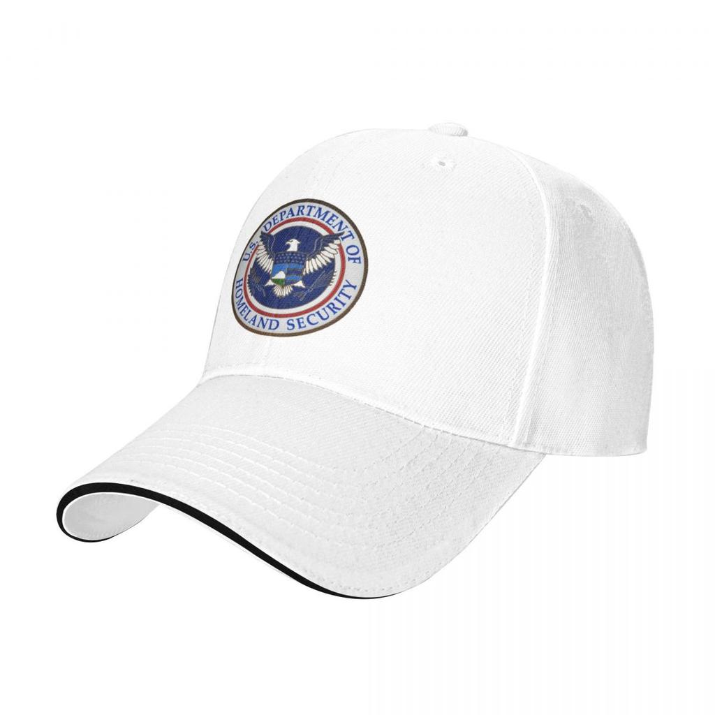 Cool Department Of Homeland Security DHS Custom Baseball Caps Women Unisex Female Beach Coquette Hat Peaked Cap