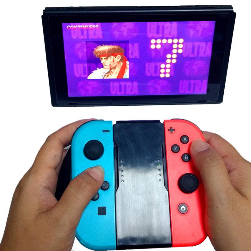 Gamepads Grip Handle Bracket Holder For Nintendo Switch Joycon Controller Plastic Handle Bracket Stand