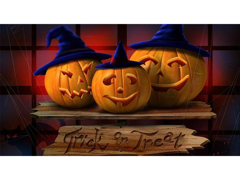 Halloween Ghost & Skeleton Balloon Set - 12-Inch Latex with Pumpkin & Bat Prints