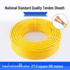 Waterproof Pure Copper 2-Core Soft Sheathed Wire, 1.5/2.5/4 Sq mm, Household & Outdoor Power Cable
