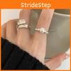 Chic Ins Fashionable Minimalist Pearl Ring For Women With Trendy Adjustable Size