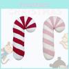 Christmas Candy Cane Pillows Plush Adorable Animal Shaped Toy Soft And Cuddly 45cm