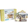 DIY Miniature House Dollhouse DG Series Music Bar with Japanese Instructions Tsukurundesu®