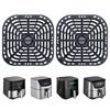 2 Pack Air Fryers Crisper Plate Air Fryer Grill Plate Non-Stick Fry Coating Pan