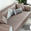 Ice Silk Sofa Cushion Summer Summer Non-Slip Summer Mat Four Seasons Universal Simple Modern Gray Leather Seat Cover Cover