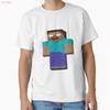 Herobrine Chungus Classic T Shirt Made In Us Aus Size S 2xl Vintage Washed Versatile Stretched Homme Casual Soft Comfortable