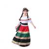 Children's Mexican Long Skirt Stage Performance Costume Children's Day Mexican Little Girl National Performance Costume