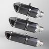 Carbon Fiber Hexagonal Exhaust Muffler Universal 51MM for CBR650 Sai 600 321R