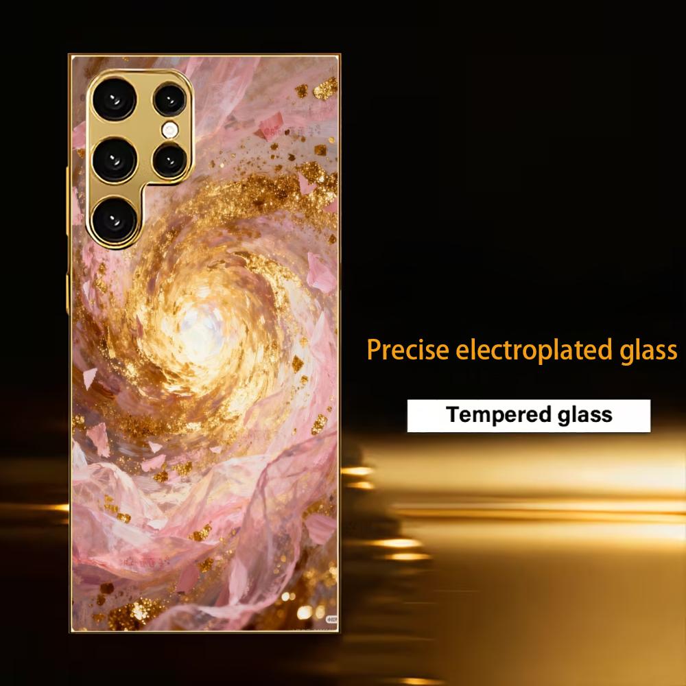 Telefon komórkowy nowy Bestseller model Etui na telefon Galwanizowane Szklane Etui na telefon dla Samsung Galaxy S26 S25 S24 S23 S22 FE,Ultra,Plus