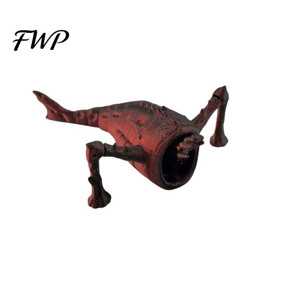 Handcrafted Sea Monsters Statue 3D Printed Monsters, Articulated Fidget Toy, Eater Deep Creature Ornament Collectible, Stress Relief Desk Toy & Unique