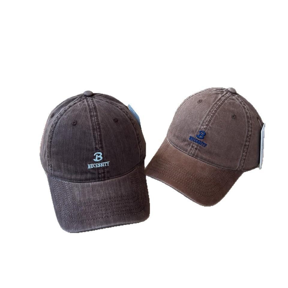 Designer original Sen Li deep top big head baseball cap men and women simple and versatile face small sunscreen cap
