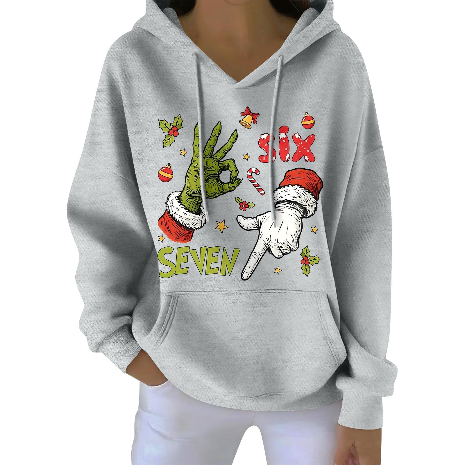 

Женская мода, женский легкий пуловер с длинными рукавами и карманами, толстовка с капюшоном в стиле консервативного стиля XL